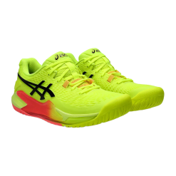 Giày Pickleball Asics Gel Rocket 11 White/Pure Gold (Cho Nam)