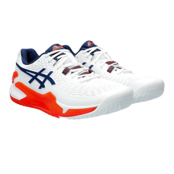 Giày Pickleball Gel - Resolution 9 Blue Expense / White